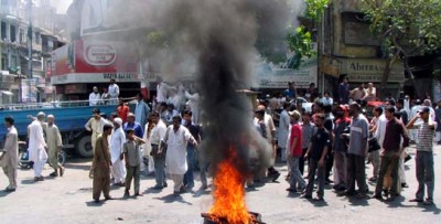 Karachi Protest