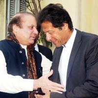 Nawaz Sharif and Imran Khan