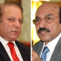 Nawaz Sharif and Qaim Ali Shah