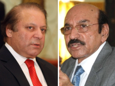 Nawaz Sharif and Qaim Ali Shah