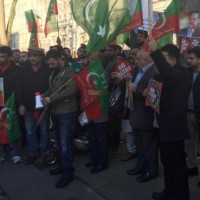 PTI London Demonstrated