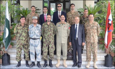 Pak Afghan Army Officers