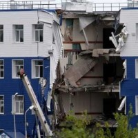 Russian Military Barracks Collapsed