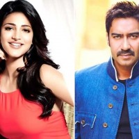 Shruti Haasan and Ajay Devgan