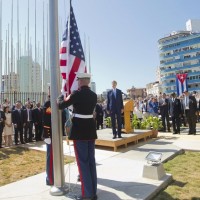 American Flag Waving