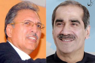 Arif Alvi And Khawaja Saad Rafiq