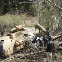 Army Aviation Helicopter Destroyed