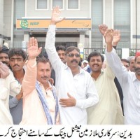 Badin Employees Protest Demonstration