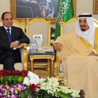 Egyptian President Sisi and Shah Salman