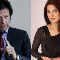 Imran Khan with Reham Khan