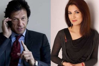 Imran Khan with Reham Khan