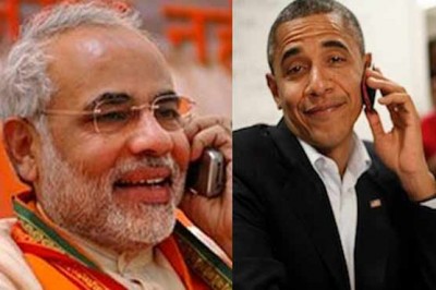 Narendra Modi and Obama