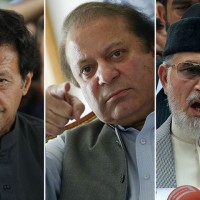 Nawaz, Imran and Tahir ul Qadri