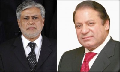 Nawaz Sharif and Ishaq Dar