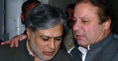 Nawaz Sharif and Ishaq Dar