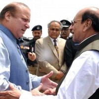 Nawaz Sharif and Qaim Ali Shah