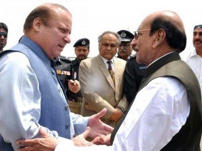 Nawaz Sharif and Qaim Ali Shah