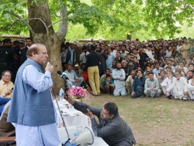 Nawaz Sharif in Chitral