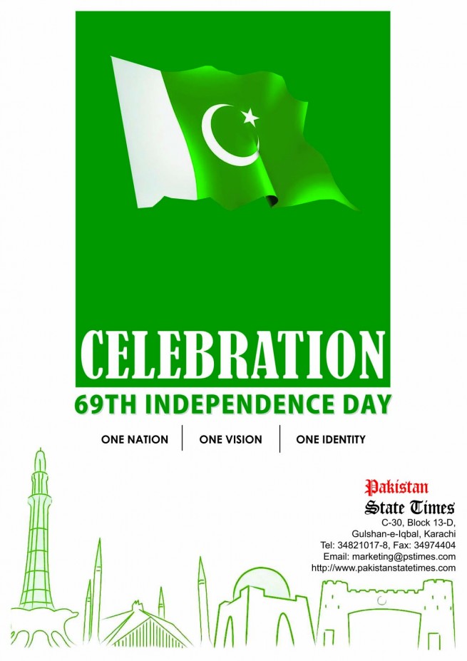 Pakistan State Times Independence Day Advertisement