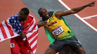 Usain Bolt and Justin Gatlin