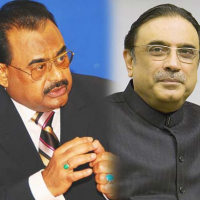 Zardari And Altaf Hussain