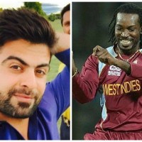 Ahmed Shehzad and Chris Gayle