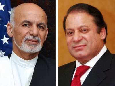 Ashraf Ghani and Nawaz Sharif