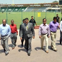 Bangladeshi Delegation Gaddafi Stadium