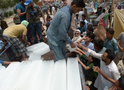 Heatwave in Karachi