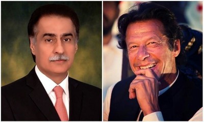 Imran Khan and Ayaz Sadiq