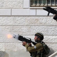 Israeli Troops Firing