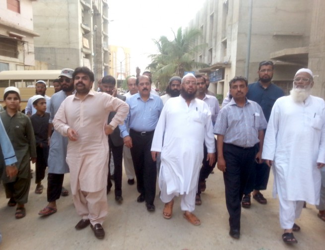 Nasser Hussain Shah University Banuria Almia Visit