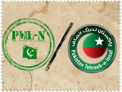 PTI and PML N