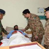 Raheel Sharif Visit CMH Peshawar