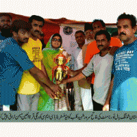 Sarwar Shaheed Clubs Wining Cup