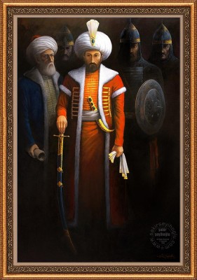 Sheykh Shamsuddin appointing Sultan