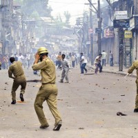 Srinagar Protest