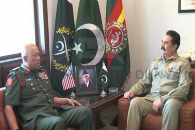 Army Chief Raheel and General Tan