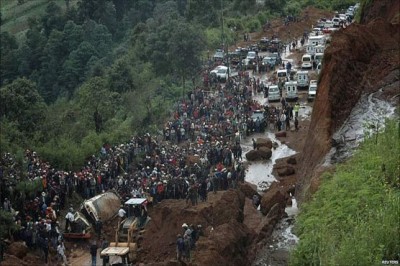 Guatemala Soil landslide