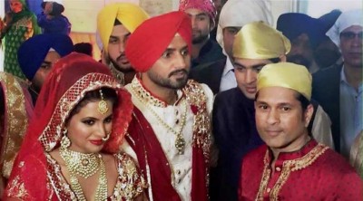 Harbhajan Singh Geeta Basra marriage