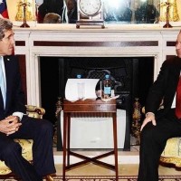 John Kerry and Nawaz Sharif