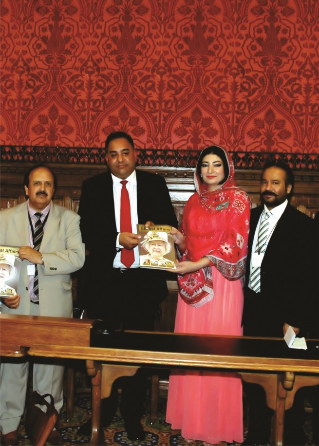 Miss Farah Azeem Shah Global Affairs Magazine Ceremony Marking Presented