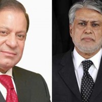 Nawaz Sharif and Ishaq Dar