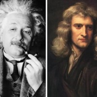 Newton and Einstein