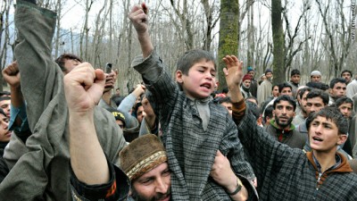 Protest in Kashmir