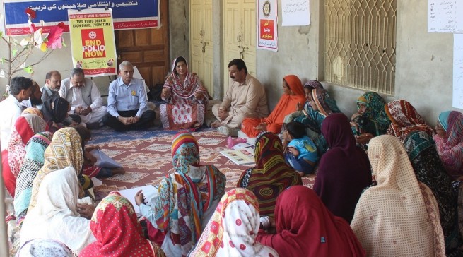 ROTARY Club, NRSP n LSO Organised a Polio Awareness Program