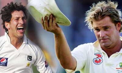 Yasir Shah And Shane Warne