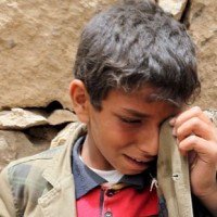 Yemeni Children Crying