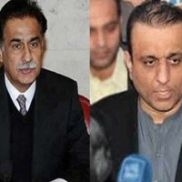 Ayaz Sadiq and Aleem Khan