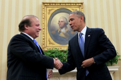 Barack Obama Meets Nawaz Sharif